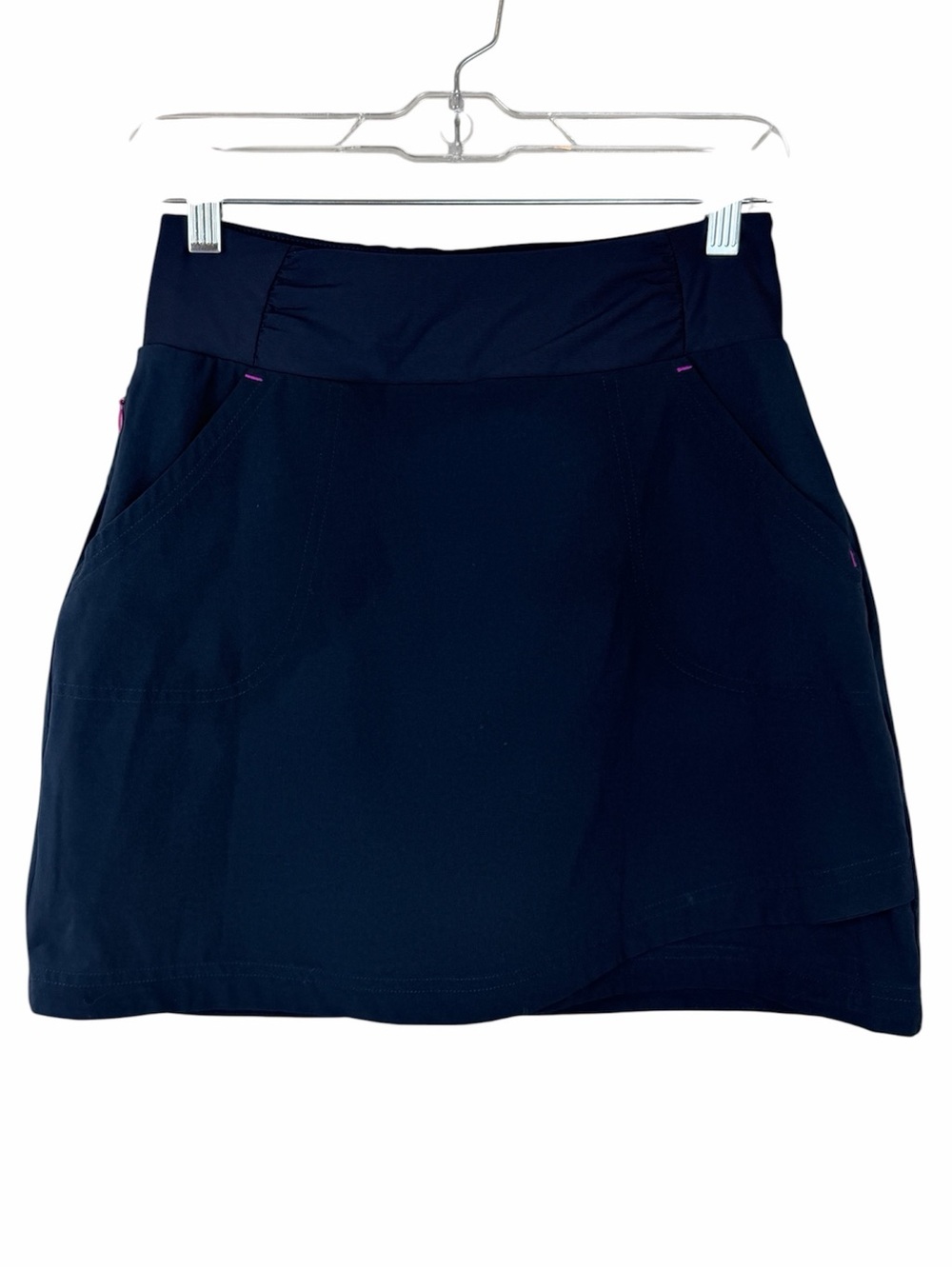Title Nine Navy Athletic Skort Women Stretch Hiking Golf Tennis